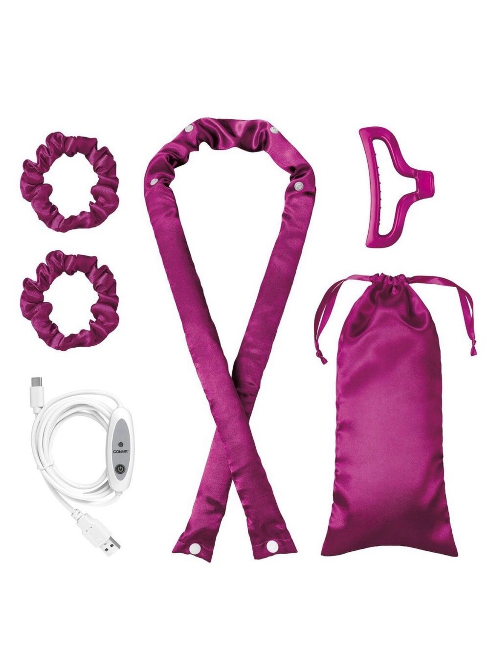 Conair 2-in-1 Heat & Heatless Curler Set